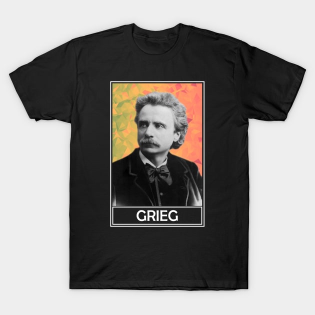 Edvard Grieg T-Shirt by TheMusicophile